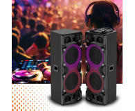 MANTA MINOS PRO SPK1204X800D zestaw głośników BT, karaoke + imkrofon - 1476990 - zdjęcie 2